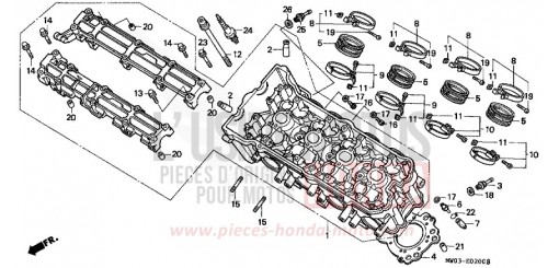 CULASSE CBR900RRP de 1993